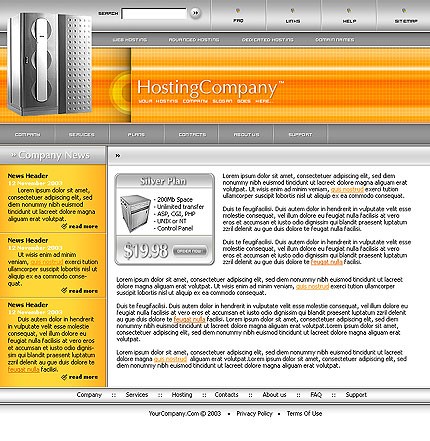 Website Template #1974