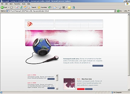 Website Template #19034