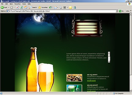 Website Template #19035