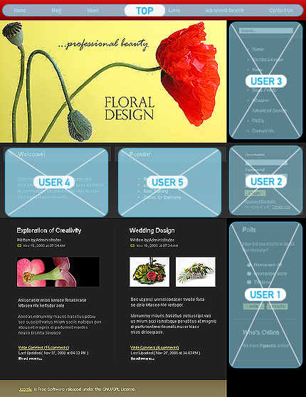 Website Template #19059