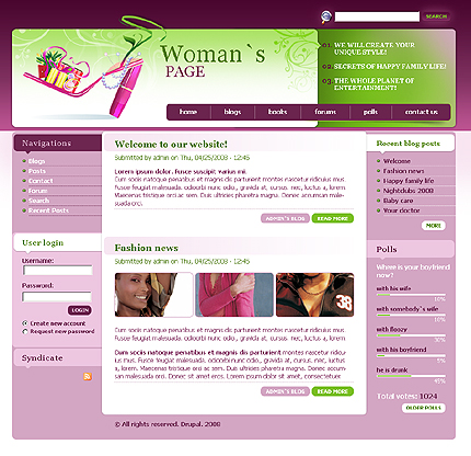 Website Template #19071