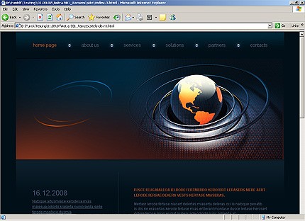 Website Template #19088