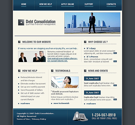 Website Template #19210