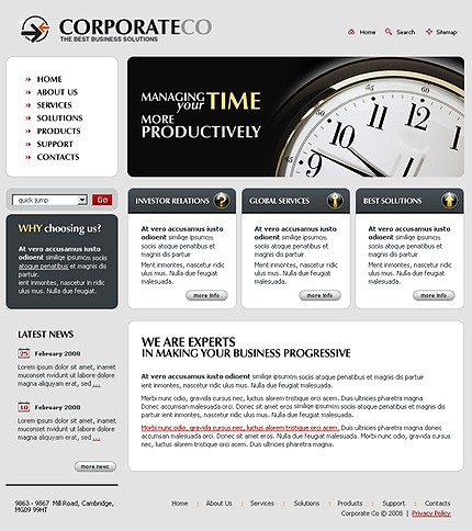 Website Template #19251