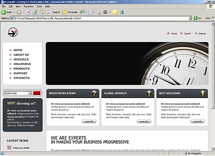 Website Template #19251