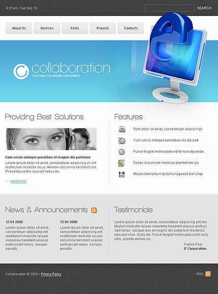 Website Template #19260