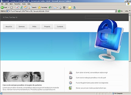 Website Template #19260