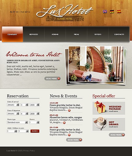 Website Template #19267