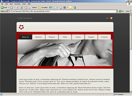 Website Template #19271