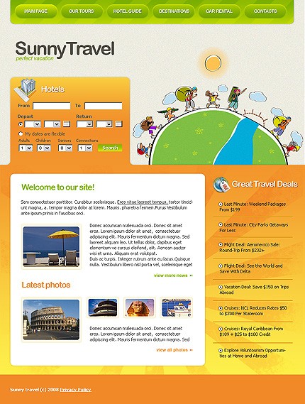 Website Template #19272
