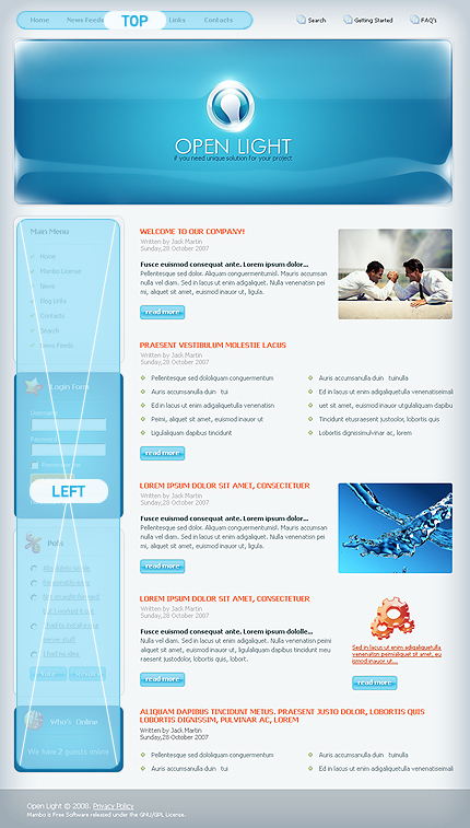 Website Template #19318