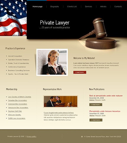 Website Template #19324