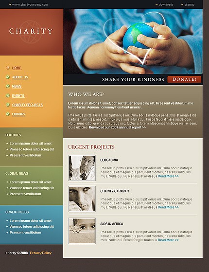 Website Template #19326