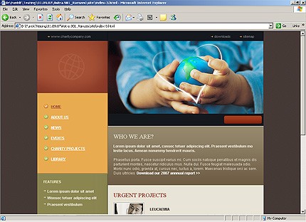 Website Template #19326