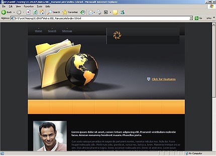 Website Template #19350
