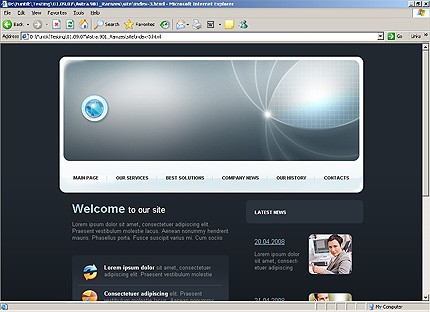 Website Template #19353