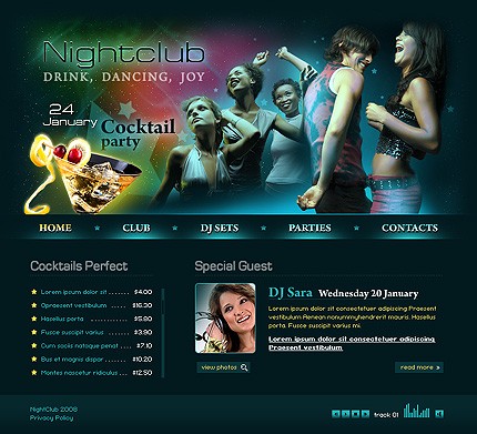 Website Template #19357