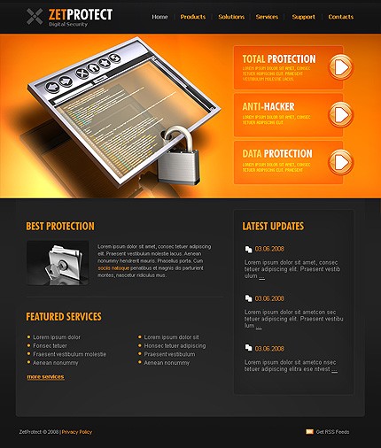 Website Template #19359