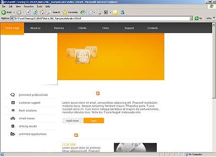 Website Template #19369