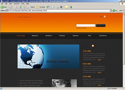 Website Template #19373