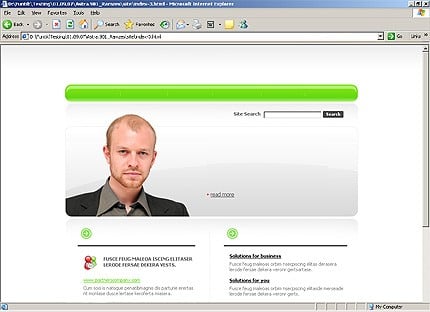 Website Template #19374
