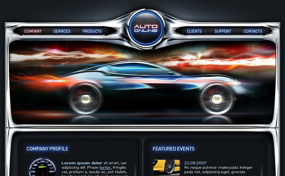 Car Flash Template #19385
