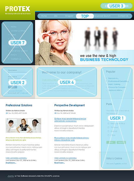 Website Template #19389
