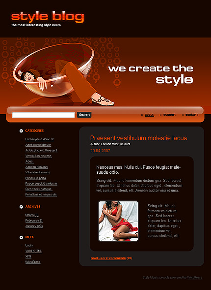 Website Template #19393