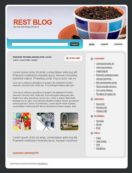 Website Template #19397