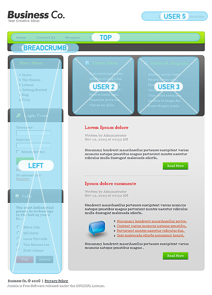 Website Template #19419