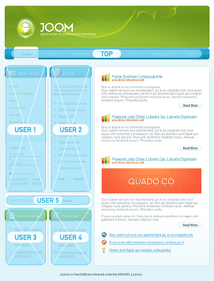 Website Template #19420