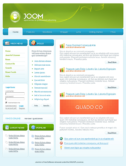 Website Template #19420