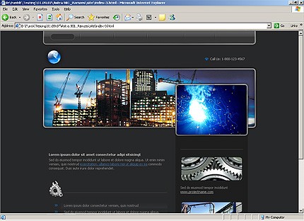 Website Template #19438
