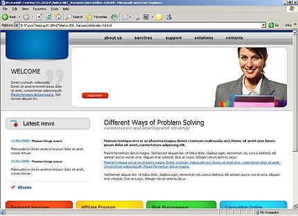 Website Template #19443