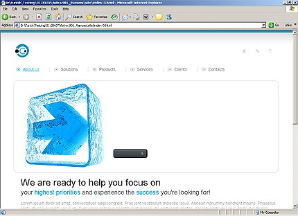 Website Template #19444