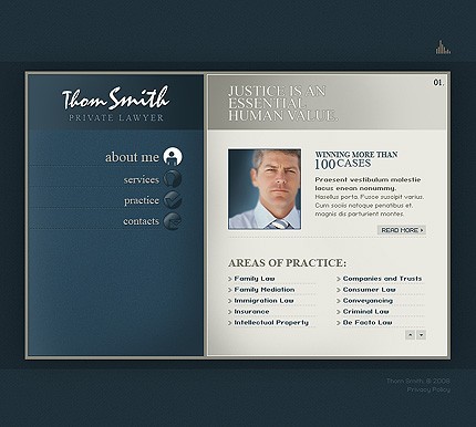 Website Template #19446