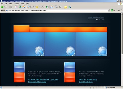 Website Template #19454