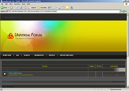 Website Template #19459