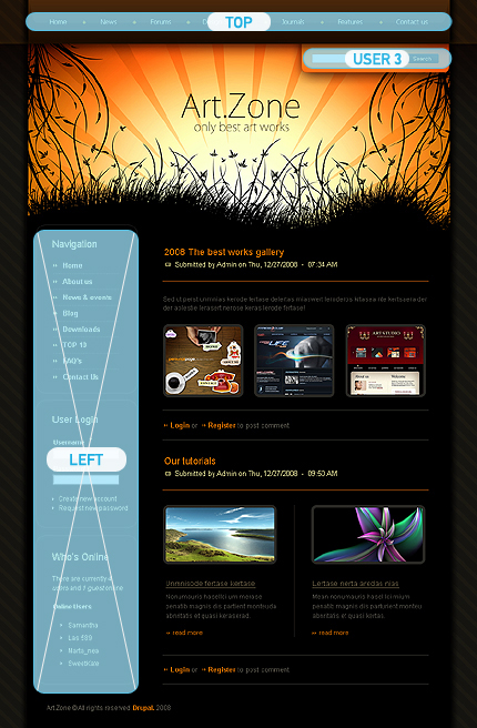 Website Template #19460