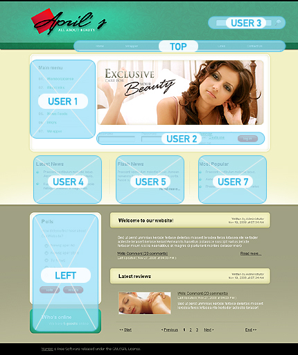 Website Template #19464