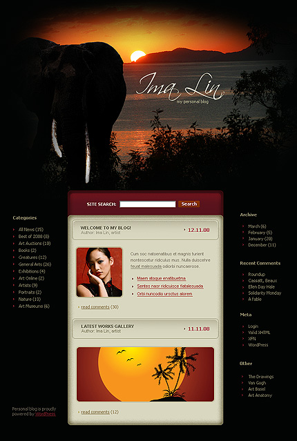 Website Template #19504