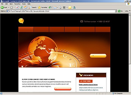 Website Template #19522