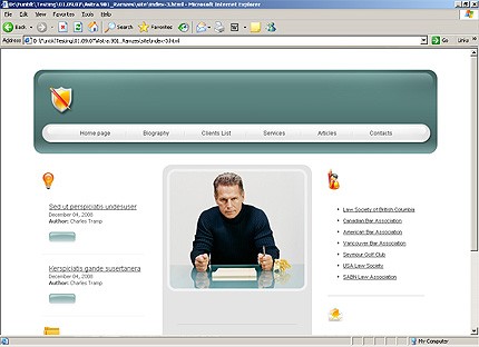 Website Template #19524