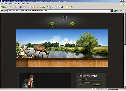 Website Template #19525