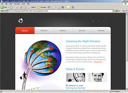Website Template #19526