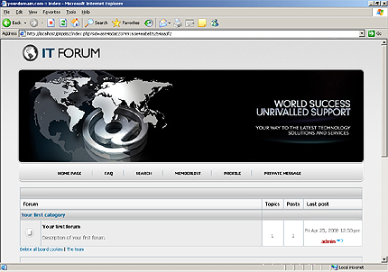 Website Template #19533