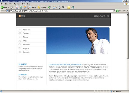Website Template #19536