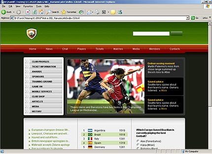 Website Template #19539