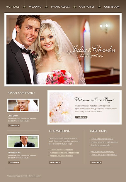 Website Template #19545