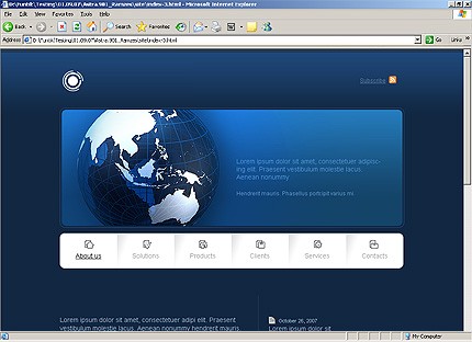 Website Template #19546
